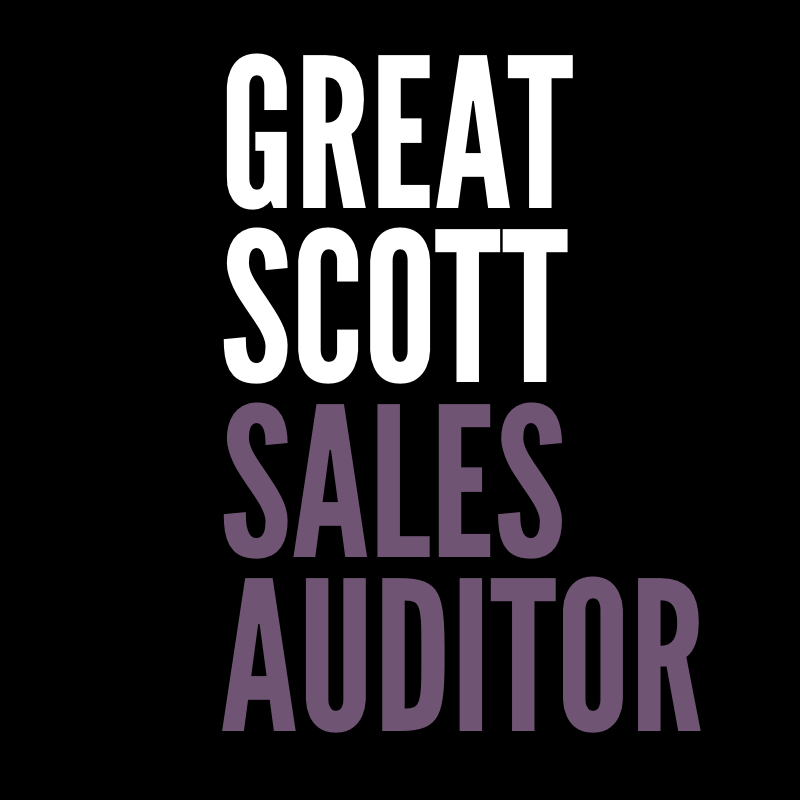 Great Scott Sales Auditor